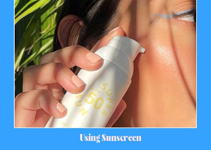Using-Sunscreen