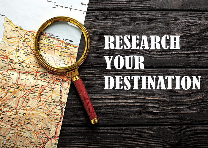 Research Your Destination