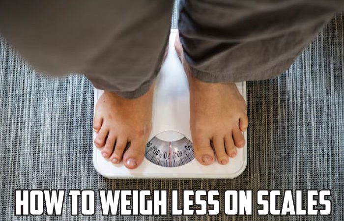 How to weigh less on scales