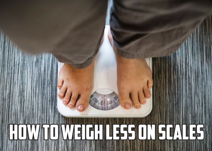 How to weigh less on scales