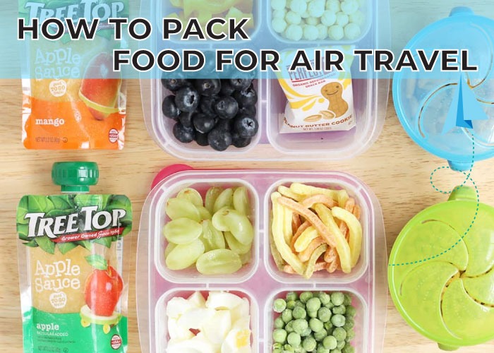 How to pack food for air travel