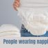 People wearing nappies