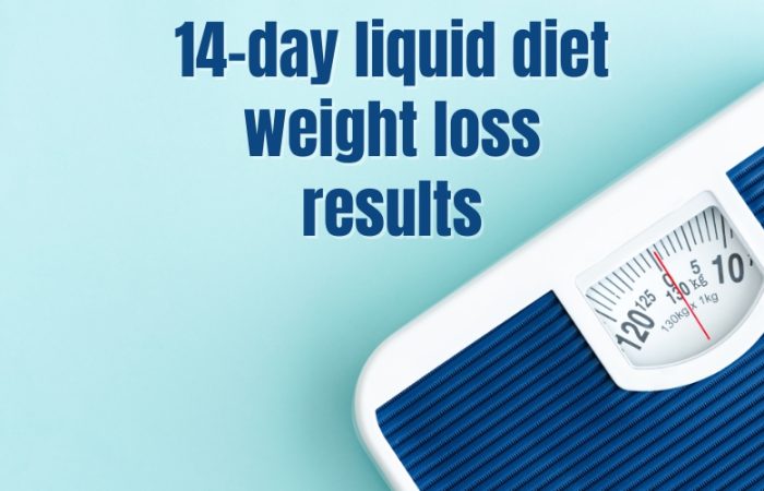 14-day liquid diet weight loss results