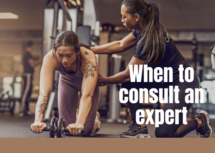 When to consult an expert