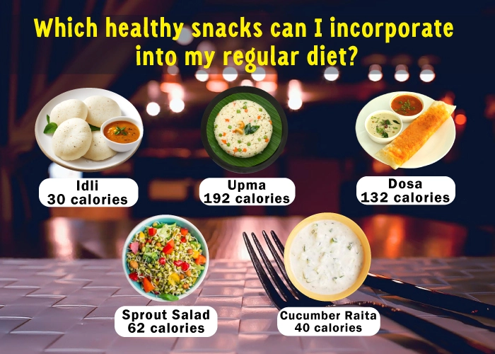 Which healthy snacks can I incorporate into my regular diet