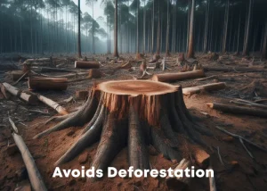 Avoids Deforestation: 