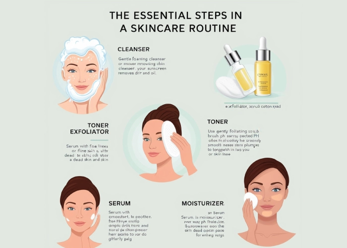 What Are The Essential Steps In A Skincare Routine