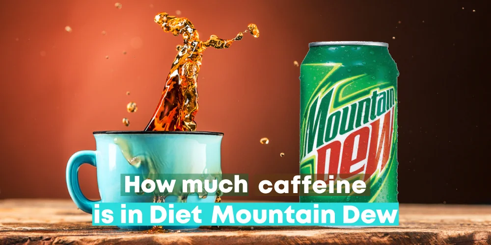 How much caffeine is in Diet Mountain Dew