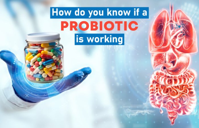 How do you know if a probiotic is working