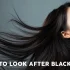 How to look after black hair