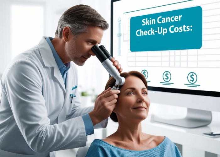 How much does it cost to get checked for skin cancer? 