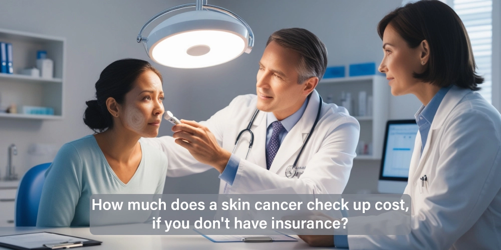 How much does a skin cancer check up cost if you don't have insurance?