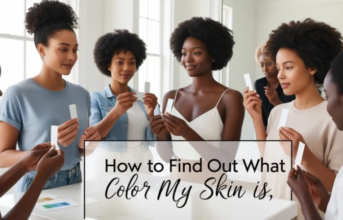 How to find out what color my skin is