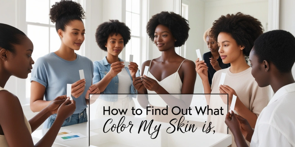 How to find out what color my skin is