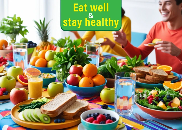 Eat well and stay healthy 